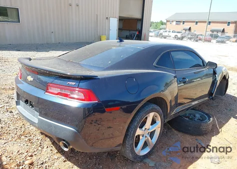 2015 Chevrolet Camaro 2Lt из США, поврежденный, VIN 2G1FF1E39F9181348